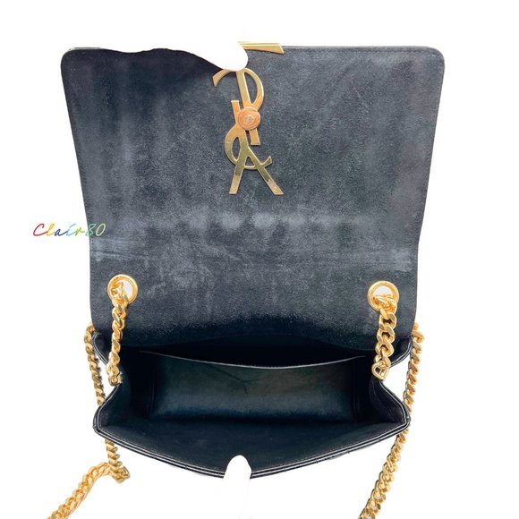 Saint Laurent Large Vicky Patent Leather Shoulder Bag - Picture 7 of 10